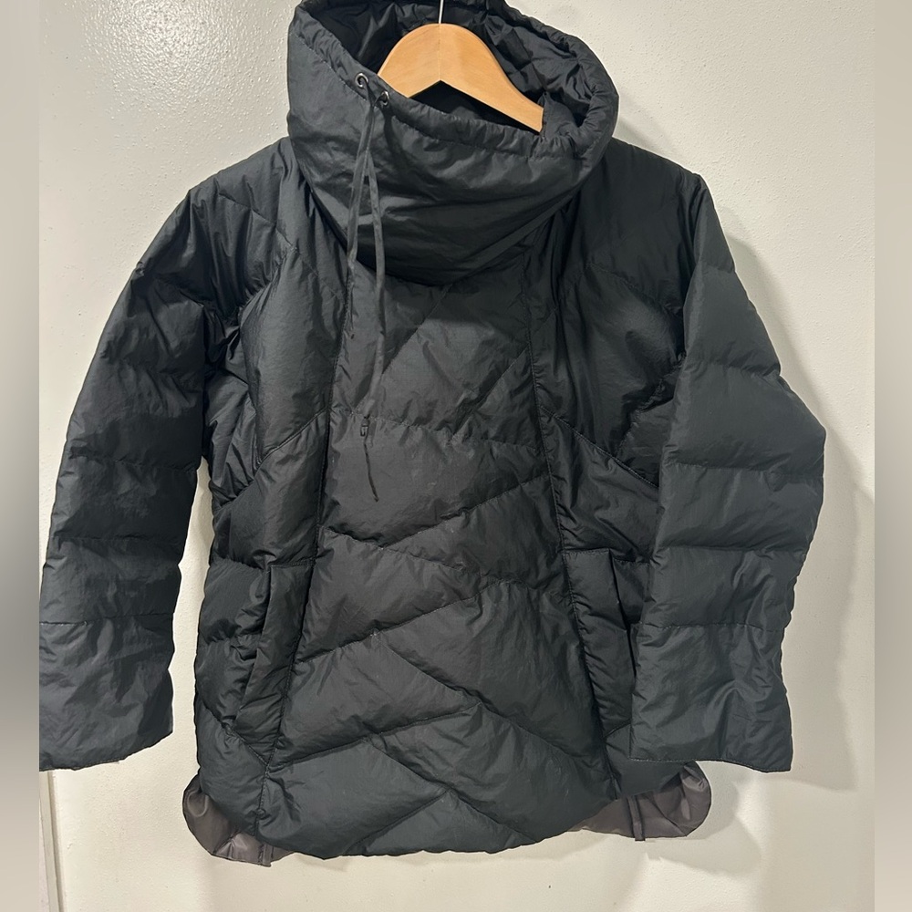 Nau Allee Down Pullover Jacket Womans Medium Purple Quilted Puffer XS